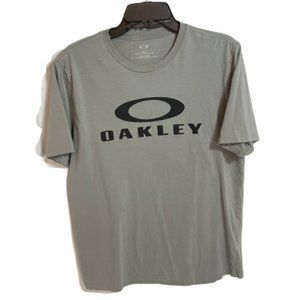Oakley Medium Grey with Black T-Shirt Regular Fit